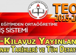 TEOG 2015-2016 Kılavuz