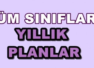Yıllık planlar