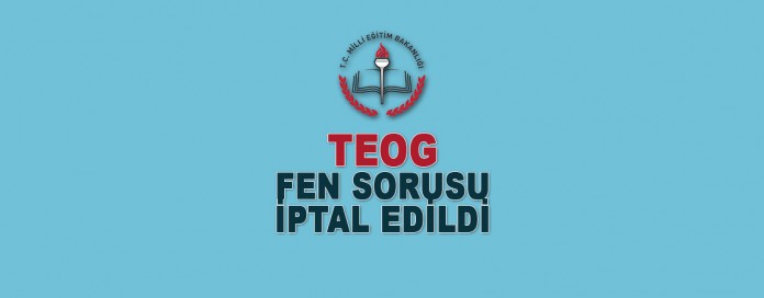 Fen Sorusu İptal edildi
