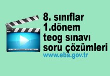 TEOG Soru Çözümleri – Videolu