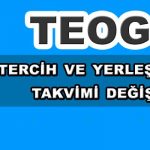 teog takvimi