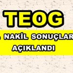 nakil sonuçları