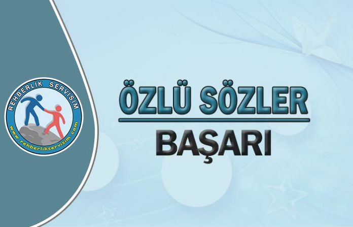 Başarı İÖzlü Sözler