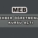 rehber öğretmenlik kursu