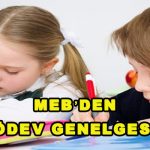 ÖDEV GENELGESİ