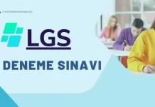 LGS DENEME SINAVLARI
