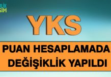 YKS Puan Hesaplanmasında Değişiklik Yapıldı