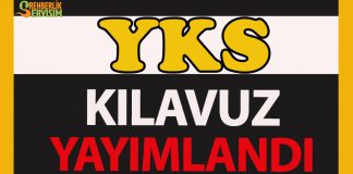 2018 YKS KILAVUZU YAYIMLANDI