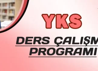 YKS Ders Çalışma Programı (Mezunlar İçin)