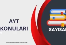 2025 AYT Sayısal Konuları-PDF