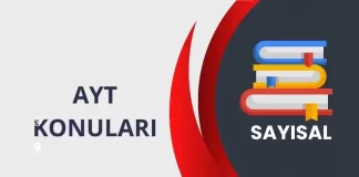 2025 AYT Sayısal Konuları-PDF
