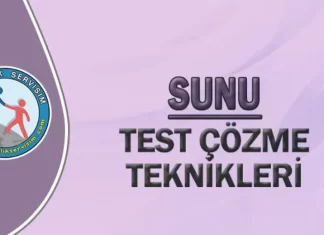 Test Çözme Teknikleri Sunusu