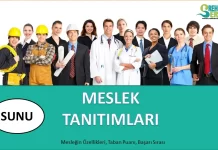 Meslek Tanıtımları Sunusu 2022