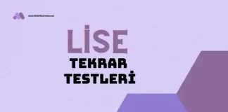 MEB Lise Tekrar Testleri
