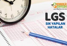 LGS Sınavda Sık Yapılan Hatalar