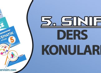5. Sınıf Ders Konuları (2024-2025)