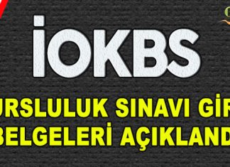 2020 Bursluluk Sınav Giriş Yerleri Açıklandı