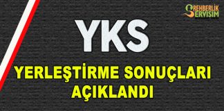 YKS Yerleştirme Sonuçları Açıklandı