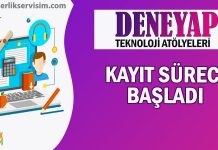 DENEYAP Öğrenci Kayıtları Başladı