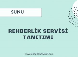 Rehberlik Servisi Tanıtım Sunusu