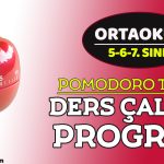 ORTAOKUL POMODORO TEKNİĞİ DERS ÇALIŞMA PROGRAMI