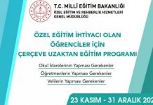 MEB Çerçeve Uzaktan Eğitim Programı Yayımladı