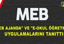 “MEB Ajanda” ve “e-Okul Öğretmen” Uygulamaları Tanıtıldı