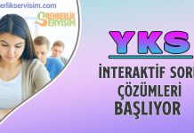 YKS’ye Hazırlanan Öğrenciler İçin İnteraktif Soru Çözümü