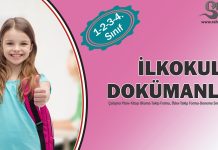 İlkokul Dokümanları