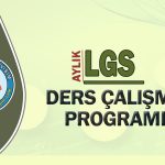 lgs ders çalışma planı