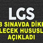 lgs dikkat edilecek hususlar