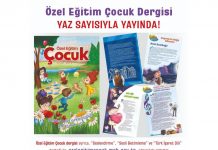 Özel Eğitim Çocuk Dergisi 2021 Yaz Sayısı Yayımlandı