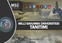 Milli Savunma Üniversitesi (MSÜ) Tanıtım Sunusu
