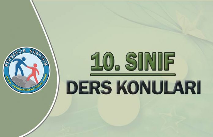 10.sınıf konuları