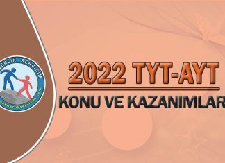 2022 TYT-AYT Konu ve Kazanımları Açıklandı 2022 tyt ayt konuları