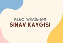 Sınav Kaygısı Pano Dokümanı-Afiş