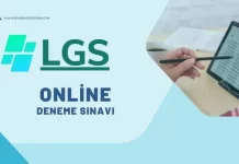 2022-2023 LGS Türkiye Geneli Online Deneme Sınavı