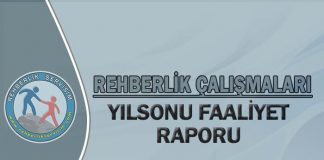 Sınıf Rehberlik Hizmetleri Dönem Sonu Faaliyet Raporu