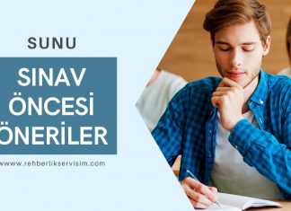 YKS Sınav Öncesi Öneriler-Sunu sınav öncesi