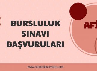 2025 Bursluluk Sınavı Bilgilendirme Afişi