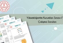 YKS Çalışma Soruları Yayımlandı yks çalışma soruları