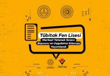 2023 TUBİTAK Fen Lisesi Başvuruları Başladı