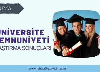 Türkiye Üniversite Memnuniyet Araştırma Sonuçları