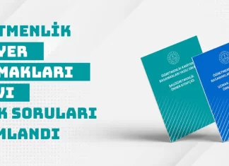 Öğretmenlik Kariyer Basamakları Sınavı Örnek Soruları Yayımlandı