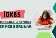Bursluluk Sınavı Çıkmış Sorular