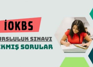 Bursluluk Sınavı Çıkmış Sorular