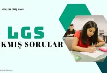 LGS Çıkmış Sorular ve Cevapları