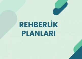 2025-2026 Okul Rehberlik Planları
