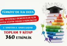 ÖZEL YETENEKLİ ÖĞRENCİLER İÇİN ÖZEL ETKİNLİKLER HAZIRLANDI