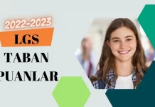 2023 Anadolu Liseleri Taban Puanları 2023 lise taban puanları